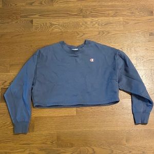 Cropped Champion Sweatshirt - Urban Outfitters